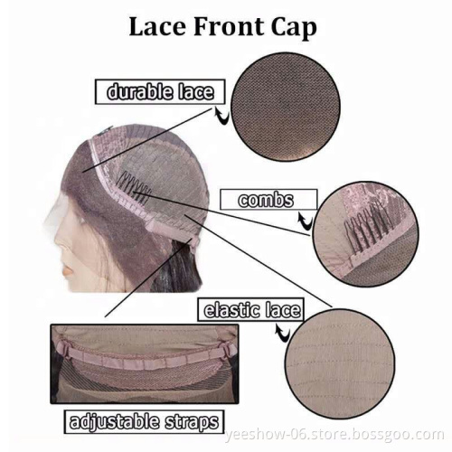13x4 13x6 360 Lace Frontal Wig 100% Human Hair Virgin Brazilian Human Hair Lace front Wig